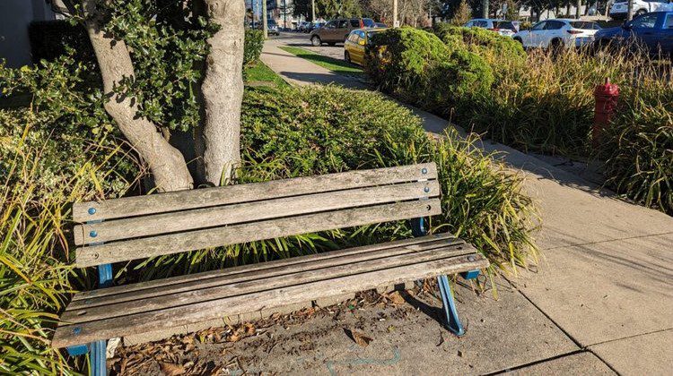 Public seating in Vancouver